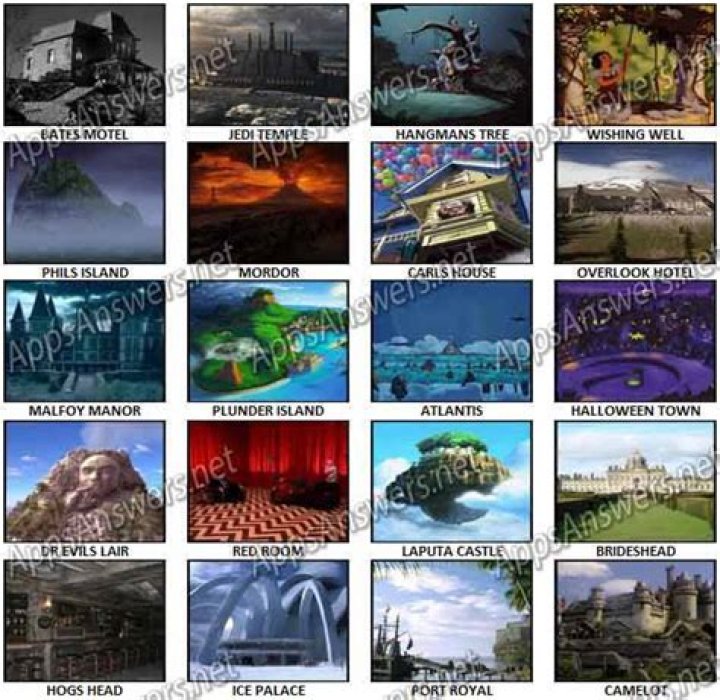 100 Pics Fantasy Lands • Game Solver