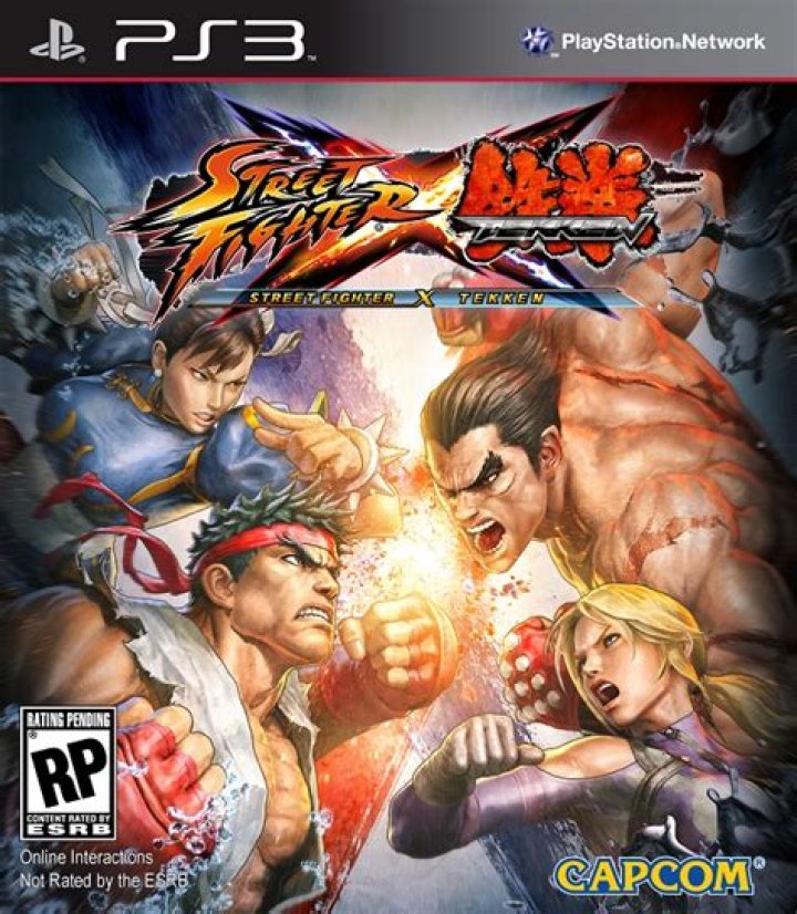 Capcom Reveals Street Fighter X Tekken Box Art