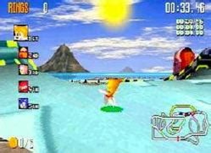 Sonic R Review - GameRevolution