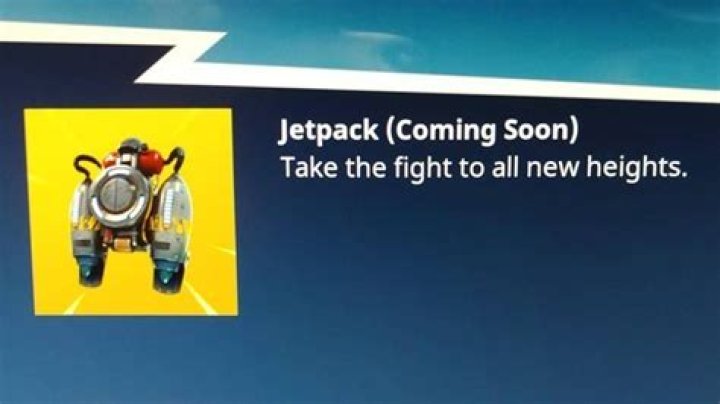 Report: Fortnite Jetpack to Use Fuel, Have a Hover Mode and More Details