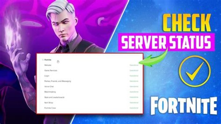Fortnite Servers Status: Find Out the Server Status Here