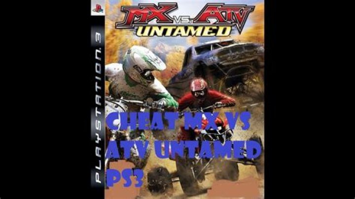 MX vs. ATV Untamed PS3 Cheats