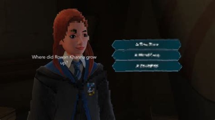 Harry Potter: Hogwarts .. - Where did Rowan Khanna Grow up?
