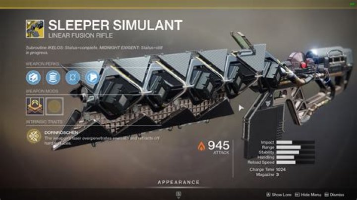 Destiny 2 Sleeper Simulant Catalyst: How to Get the Sleeper Simulant Exotic Catalyst
