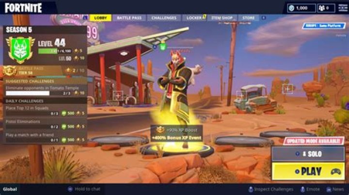 Fortnite 400% XP: How to Earn Fortnite Quad XP