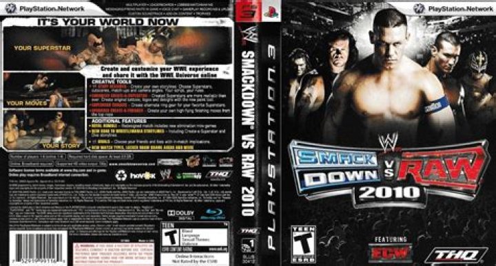 WWE Smackdown! vs. RAW 2010 PS3 Cheats