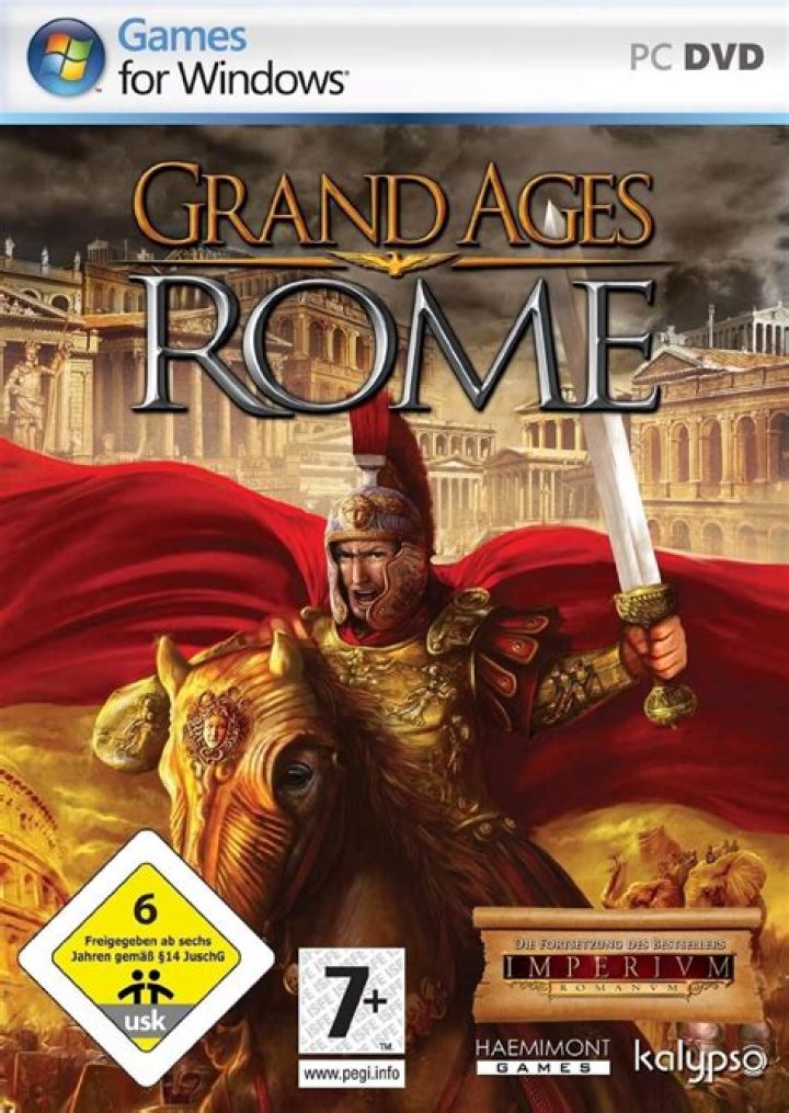 Grand Ages: Rome PC Cheats