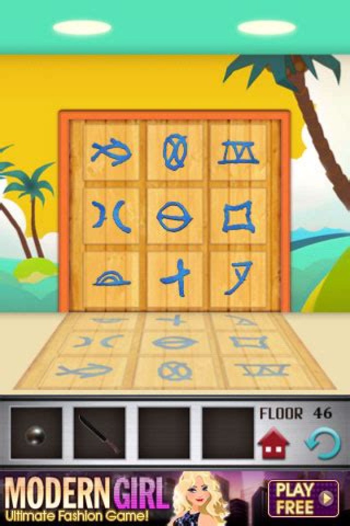 100 Floors How to solve Level 46
