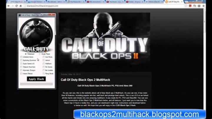 Call of Duty: Black Ops 2 Xbox360 Cheats