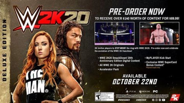 WWE 2K20 Download Size | PC, PS4, Xbox One