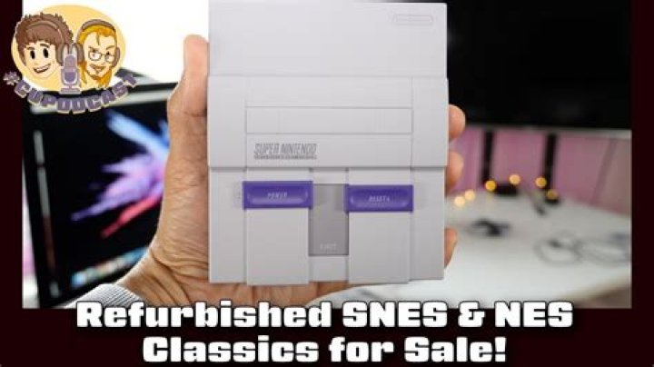 Refurbished SNES and NES Classics now available from Nintendo