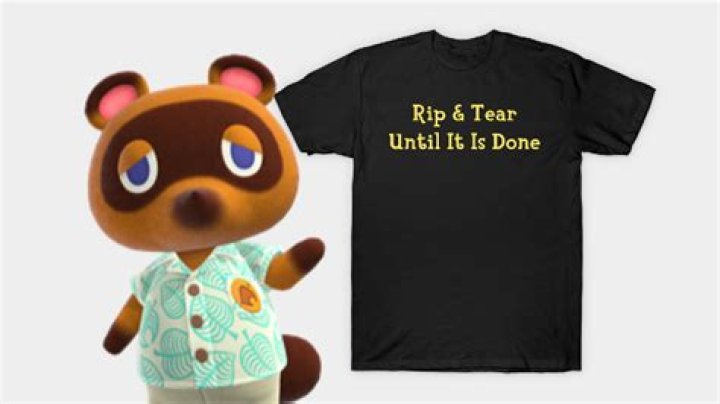 Where to buy Doom Eternal Animal Crossing shirts