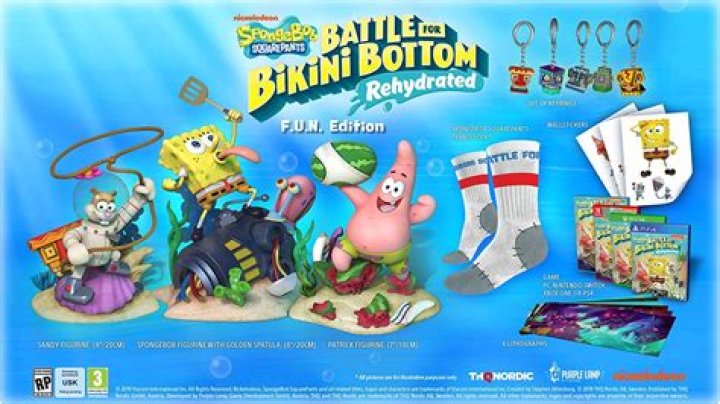 SpongeBob SquarePants: Battle for Bikini Bottom Rehydrated has a $300 version for some damn reason