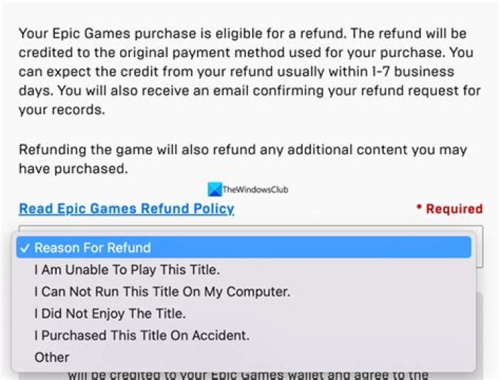 Epic Games Store refund policy reportedly gives you money back for missing sales