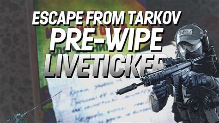 Escape from Tarkov Pre-Wipe Event 2020