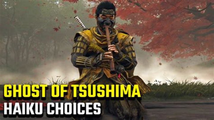 Ghost of Tsushima Haiku Choices | Which words should I choose?