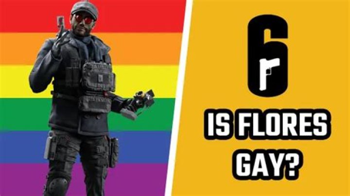 Is Flores gay in Rainbow Six Siege?