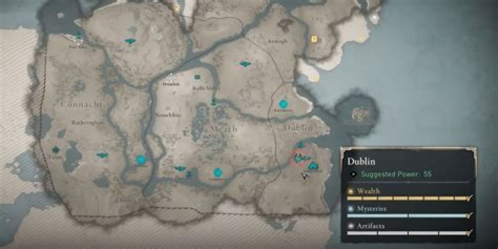 Assassin's Creed Valhalla Wrath of the Druids Children of Danu locations