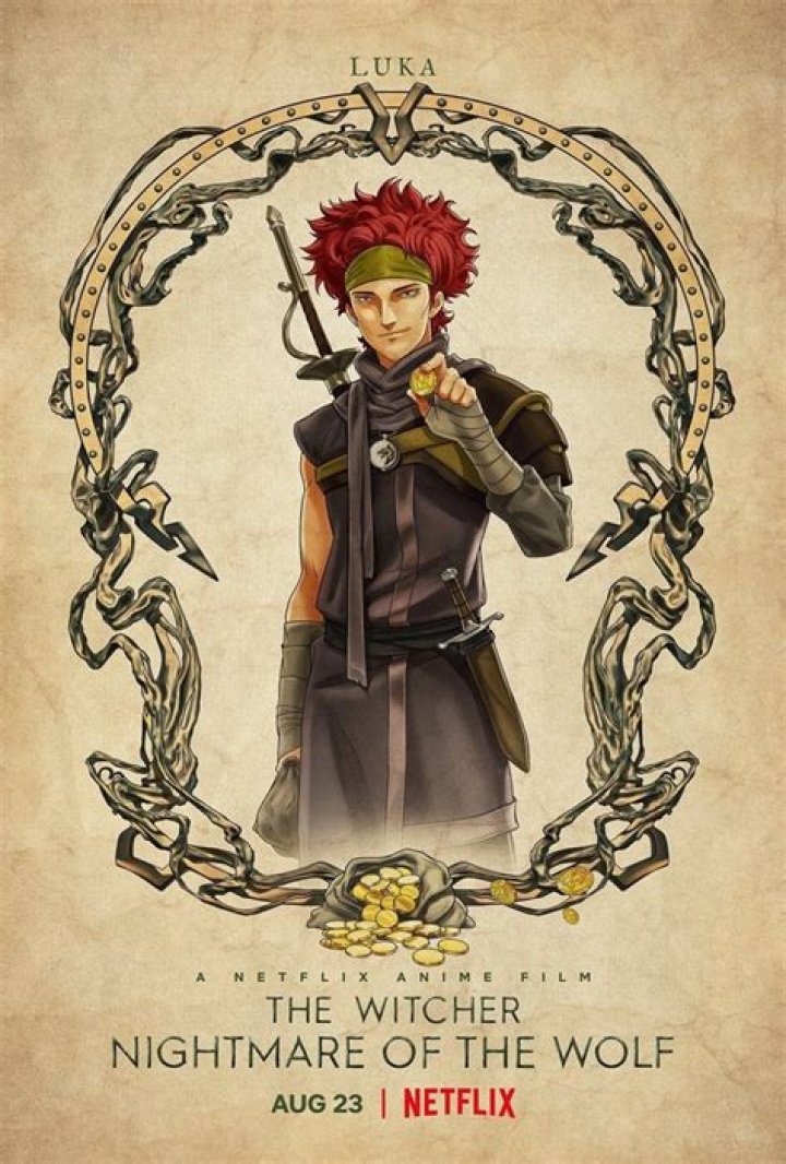 The Witcher: Nightmare of the Wolf: LGBTQ+ character Luka