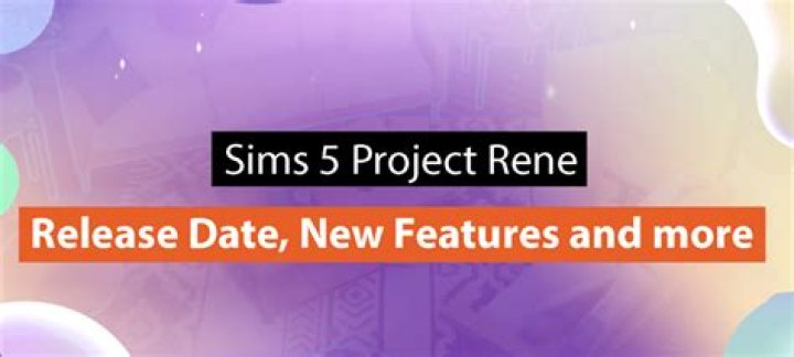 The Sims 5 is 'Project Rene,' a Community-Driven Sequel