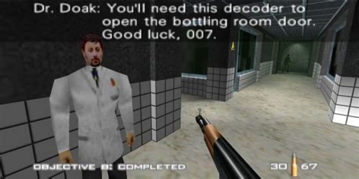 GoldenEye 007 Dr Doak Complains After Original Dev Team Not Involved