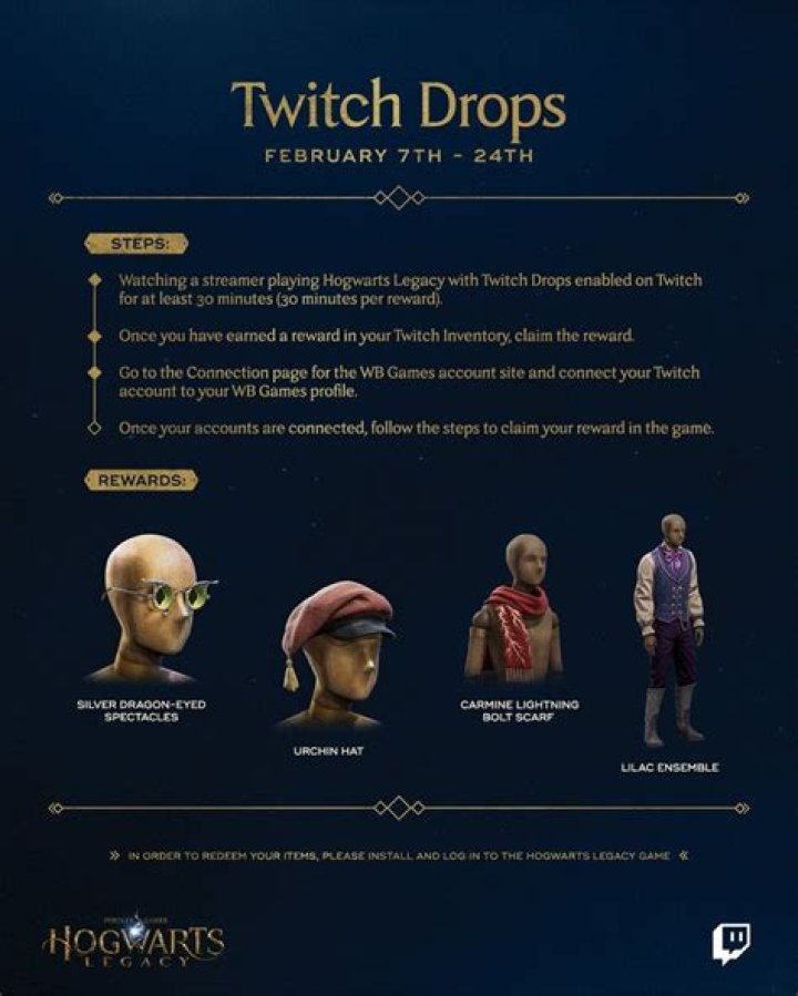 Hogwarts Legacy: How to Enable Twitch Drops