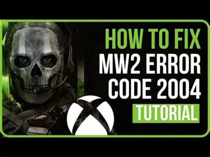 MW2 Error Code 2901 Fix and Solution