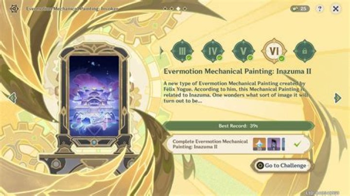 Genshin Impact Inazuma Evermotion Mechanical Painting Puzzle Solutions