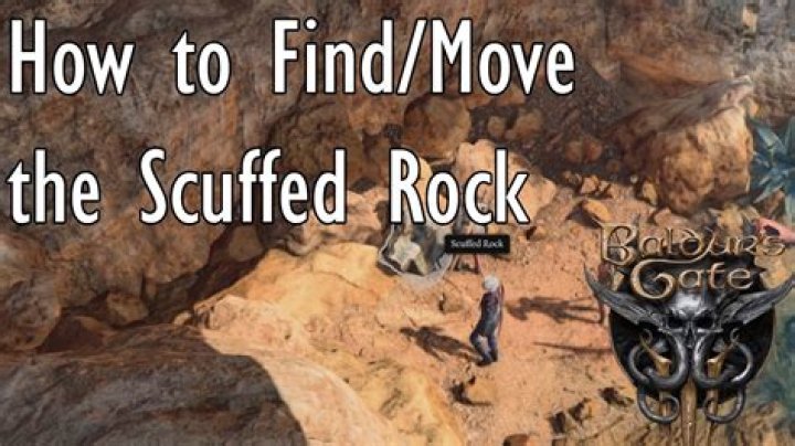 Baldur's Gate 3 Scuffed Rock: How to Move & Push It Away