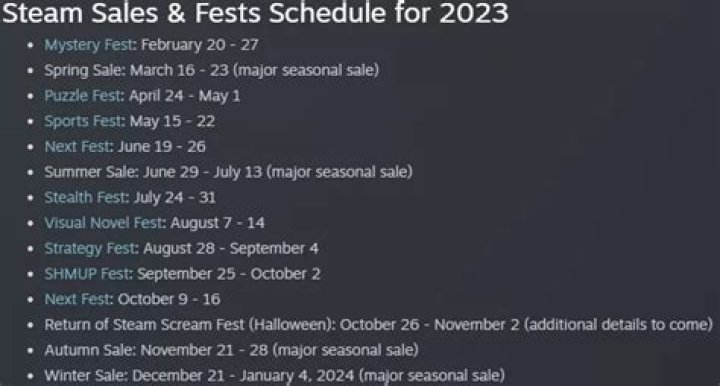 Valve Announces 2023 Steam Next Fest