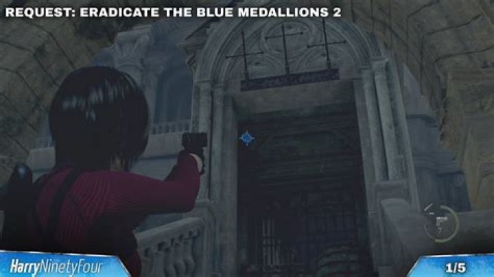 RE4 Remake Separate Ways Maze Eradicate the Blue Medallions 2 Locations