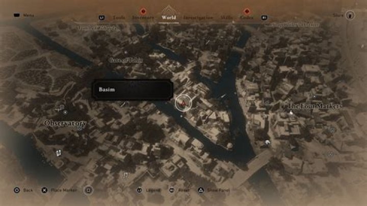 AC Mirage A Challenge Enigma: How to Find the Isle Where Water Split