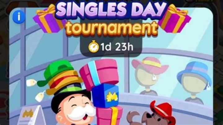 Monopoly Go Singles Day Tournament Rewards List