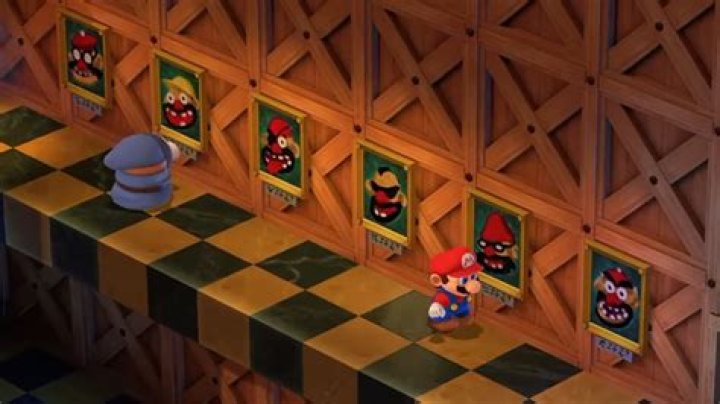 Super Mario RPG Booster Picture Puzzle Solution: Booster Family Portrait Order