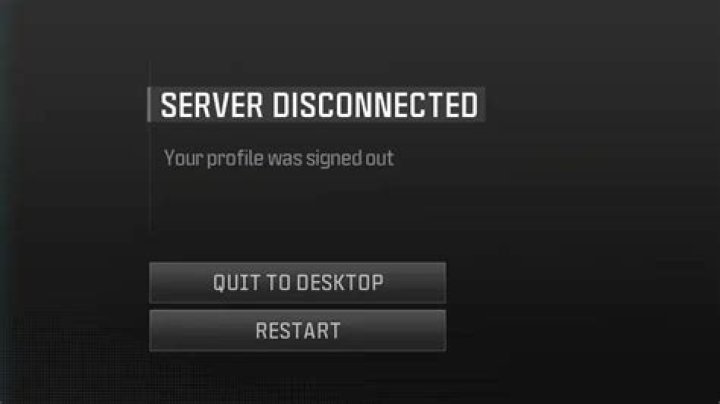 Modern Warfare 3: Your Profile Was Signed Out Error Fix
