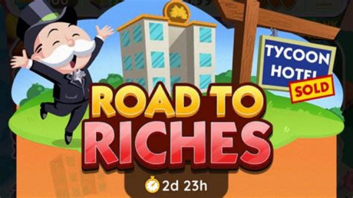 Monopoly Go Road to Riches Milestones and Rewards List for March 23-25, 2024