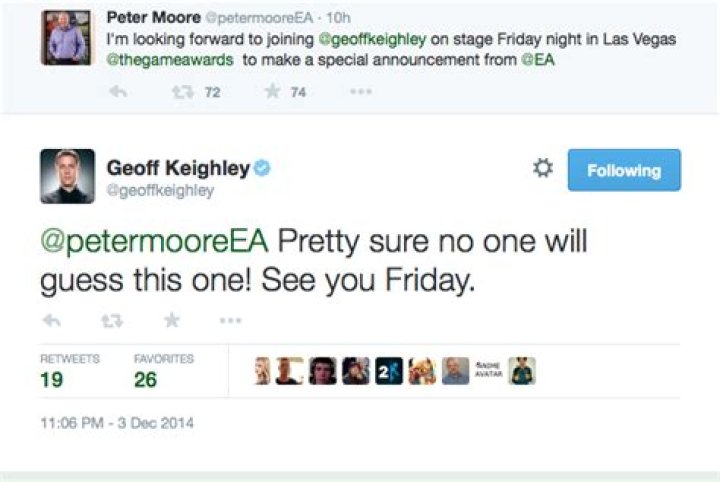 EA Teases “Special Announcement” for The Game Awards