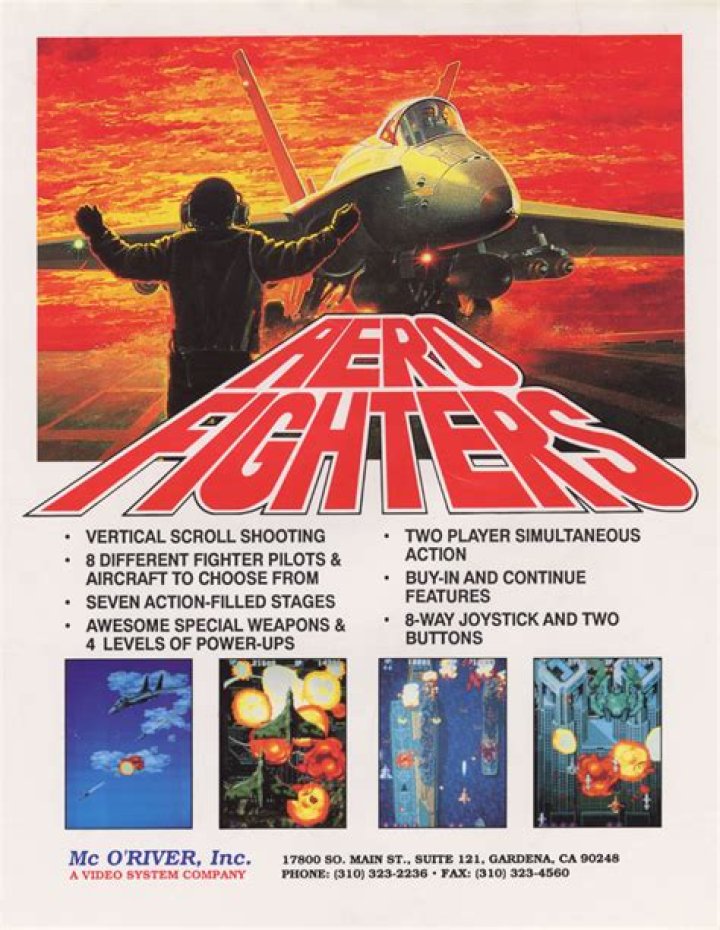 Aero Fighters (1992) - MobyGames