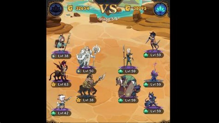 AFK Arena Hero Weakness Chart