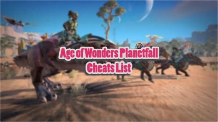Age of Wonders Planetfall PC Cheats To Win Match, 100K Energy, Costmite & More