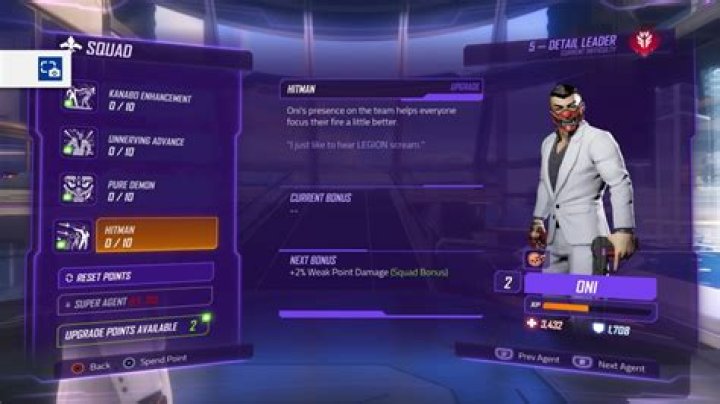 Agents of Mayhem: Agent Oni Breakdown | Characters Guide