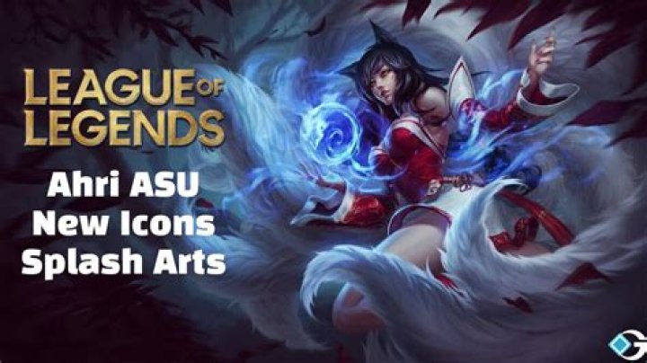 Ahri ASU New Icons and Splash Arts