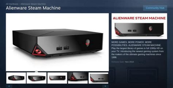 
Alienware Steam Machine not upgradeable, new versions will launch yearly