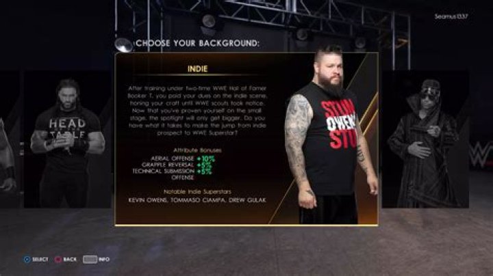 All Backgrounds in WWE 2K22 MyRise
