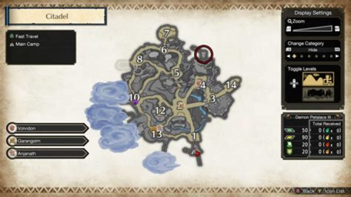 All Citadel sub-camp locations in Monster Hunter Rise: Sunbreak