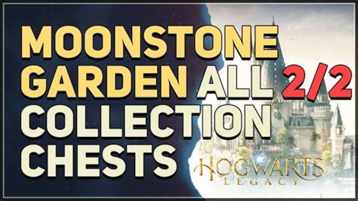 All Collection Chests in Moonstone Garden in Hogwarts Legacy