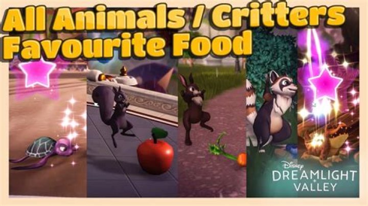 All Critters’ Favorite Foods and How to approach them in Disney Dreamlight Valley