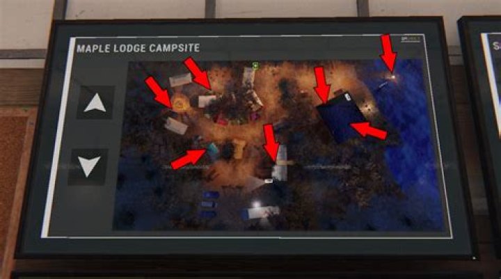 All Cursed Possession locations in Maple Lodge Campsite in Phasmophobia