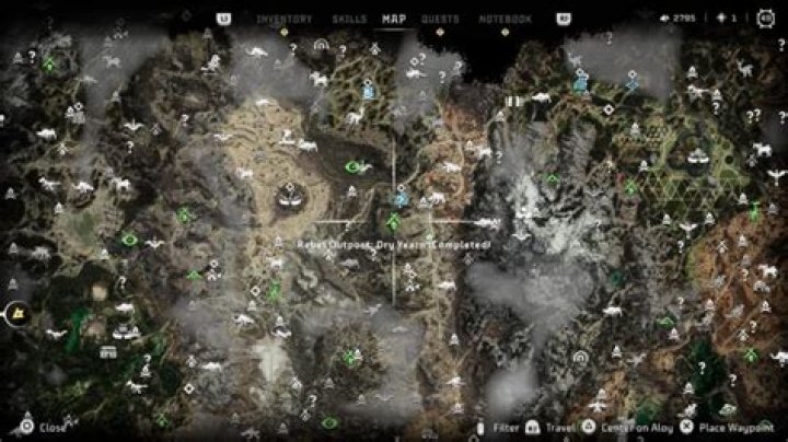 All Rebel Outpost Locations in Horizon Forbidden West