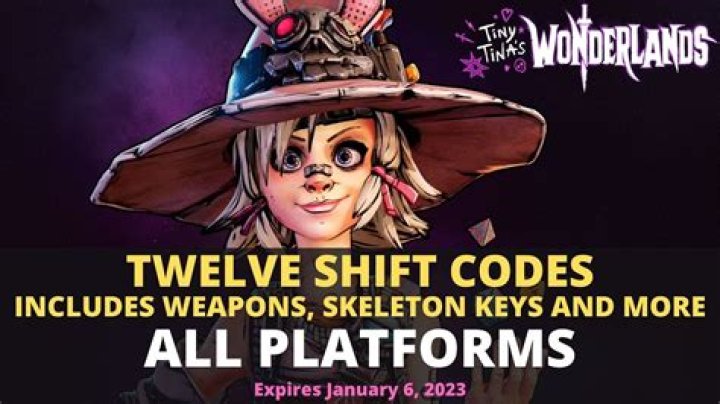 All SHiFT codes for Tiny Tina's Wonderlands - Free Skeleton Keys and more